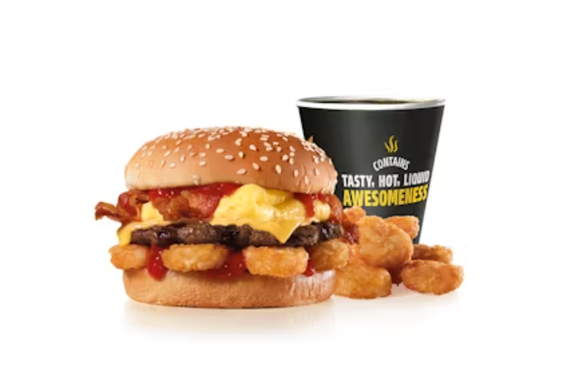 Carl's Jr Breakfast Combos