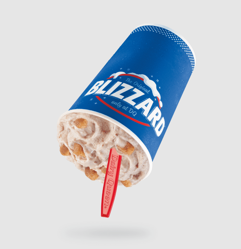 Dairy Queen Snickerdoodle Cookie Dough Blizzard® Treat