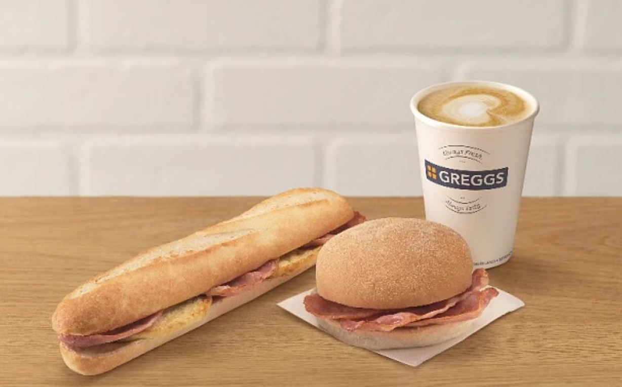 Greggs Breakfast