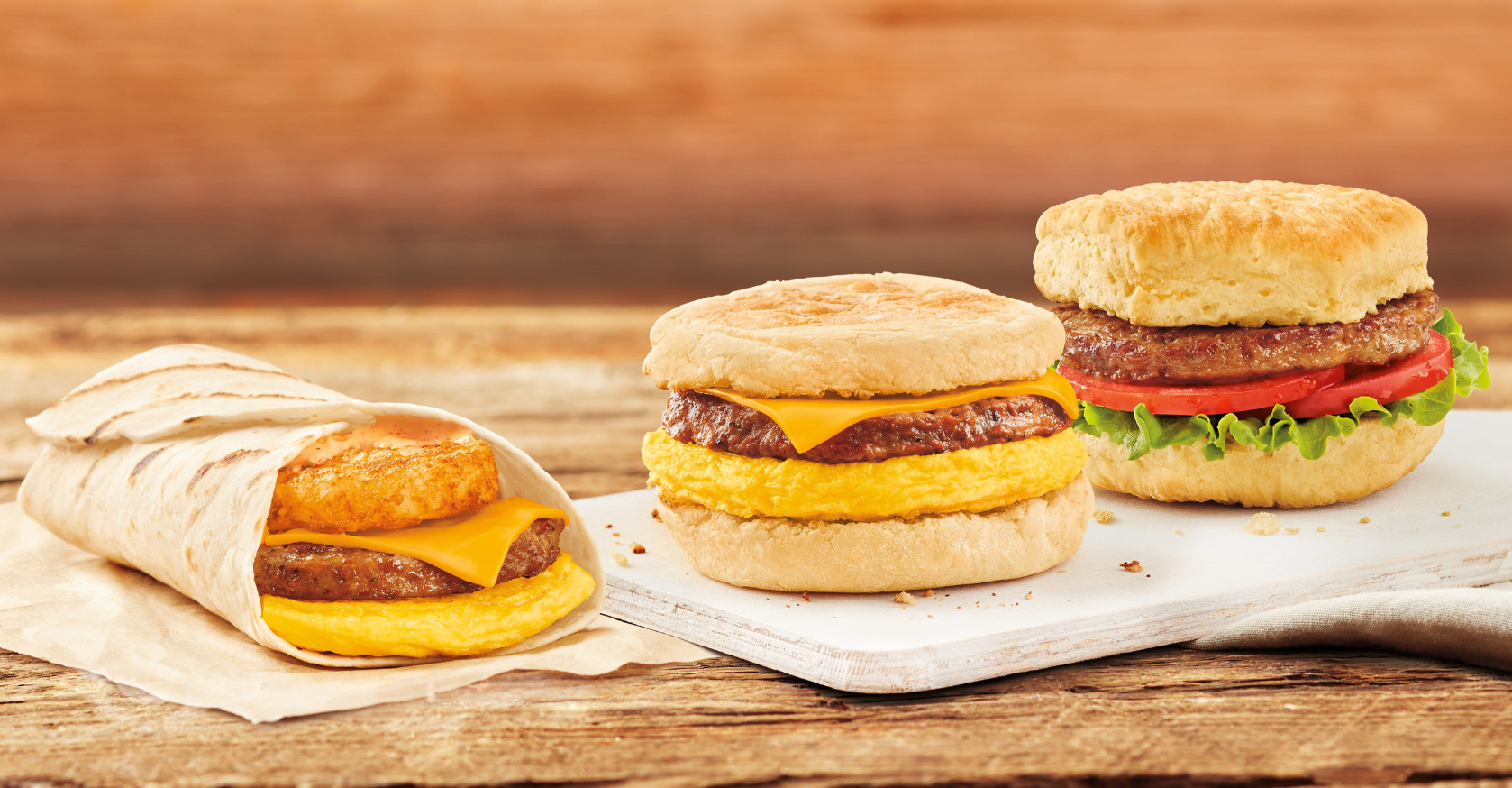 Hot Breakfast Sandwiches