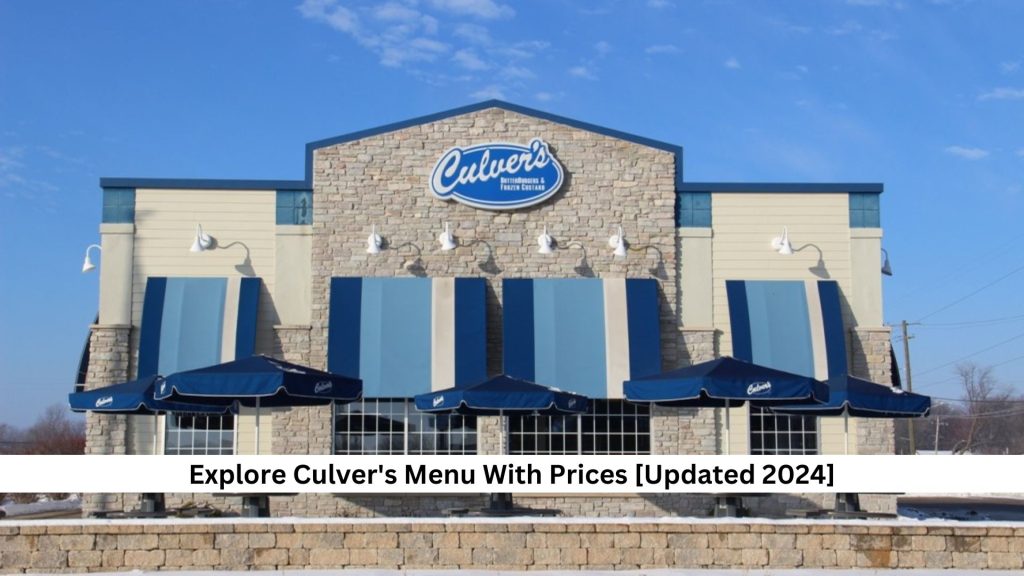 Explore-Culvers-Menu